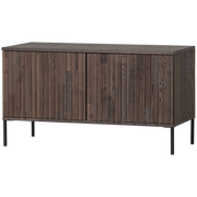 Woood New Gravure TV Meubel 100 cm essen espresso