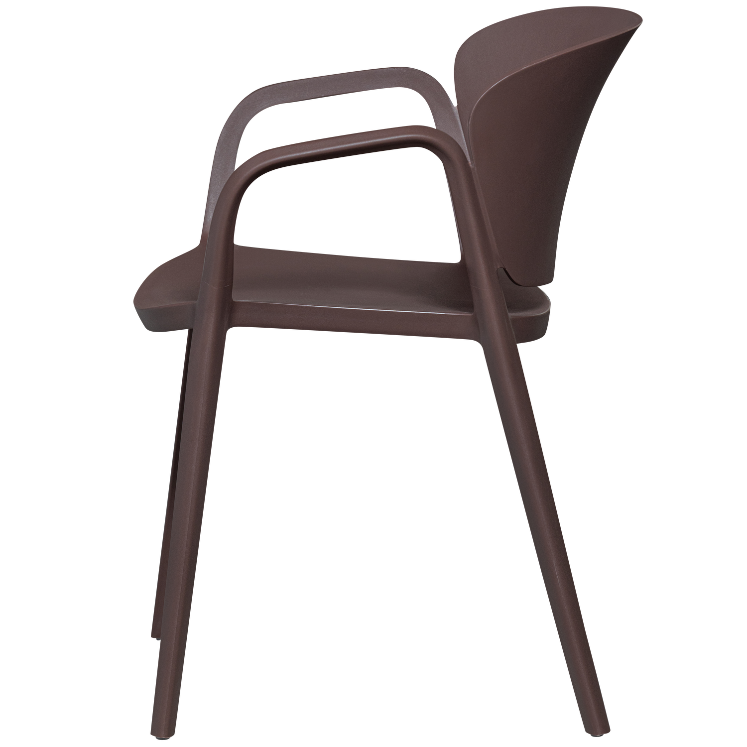 Woood Bent Tuinstoel paars/bruin (set van 2)