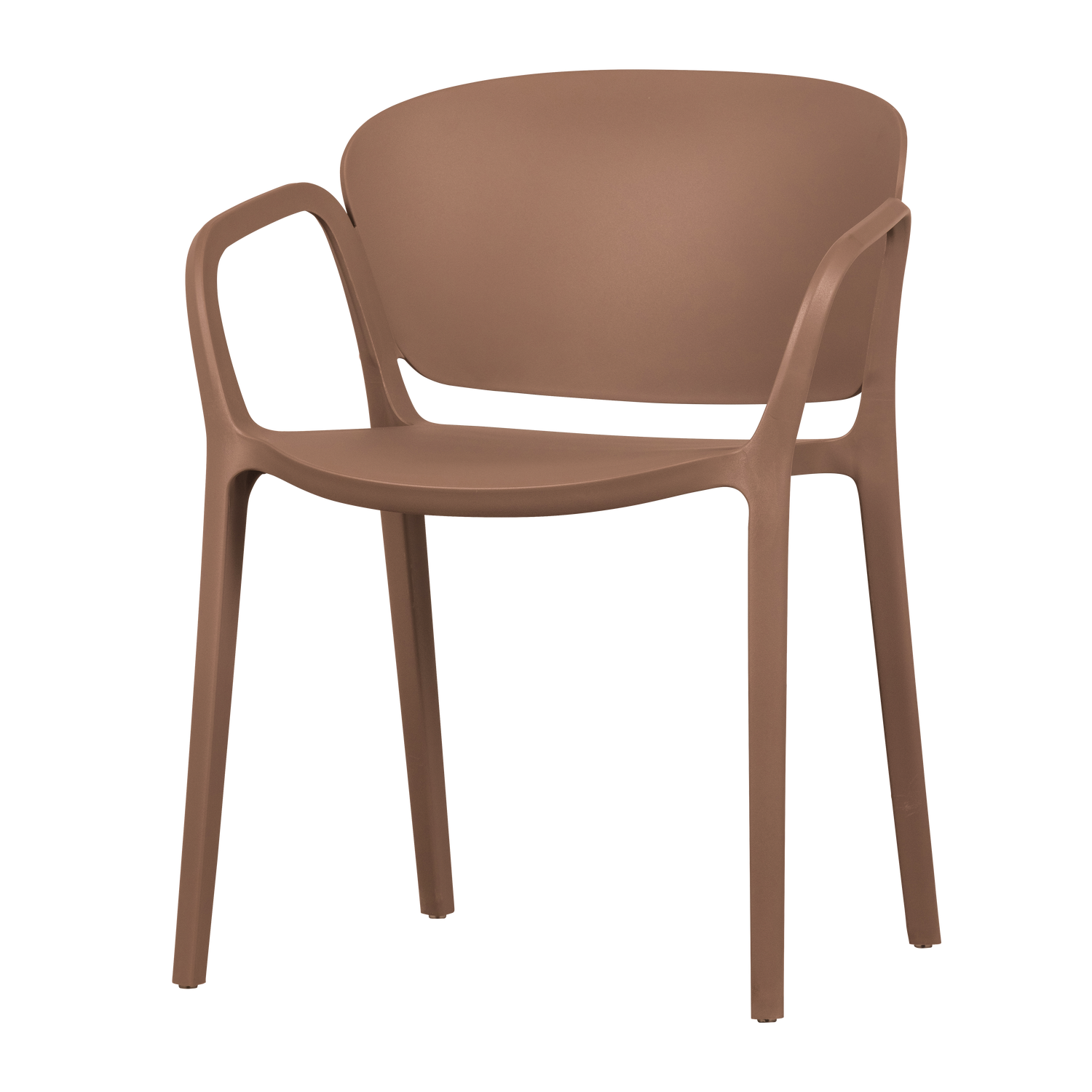 Woood Bent Tuinstoel zalmroze (set van 2)