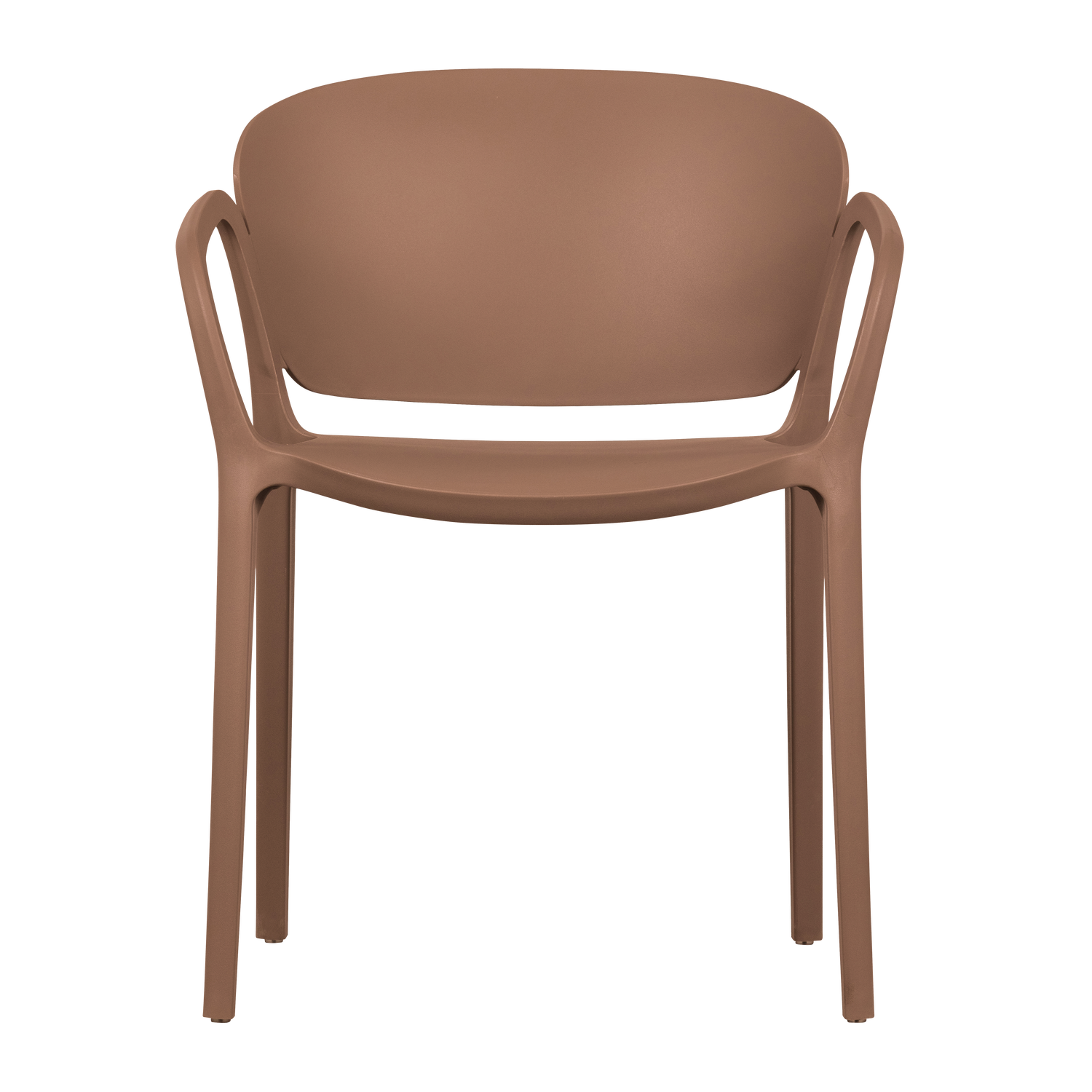 Woood Bent Tuinstoel zalmroze (set van 2)