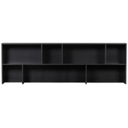 Woood New Gravure opzetkast grenen zwart