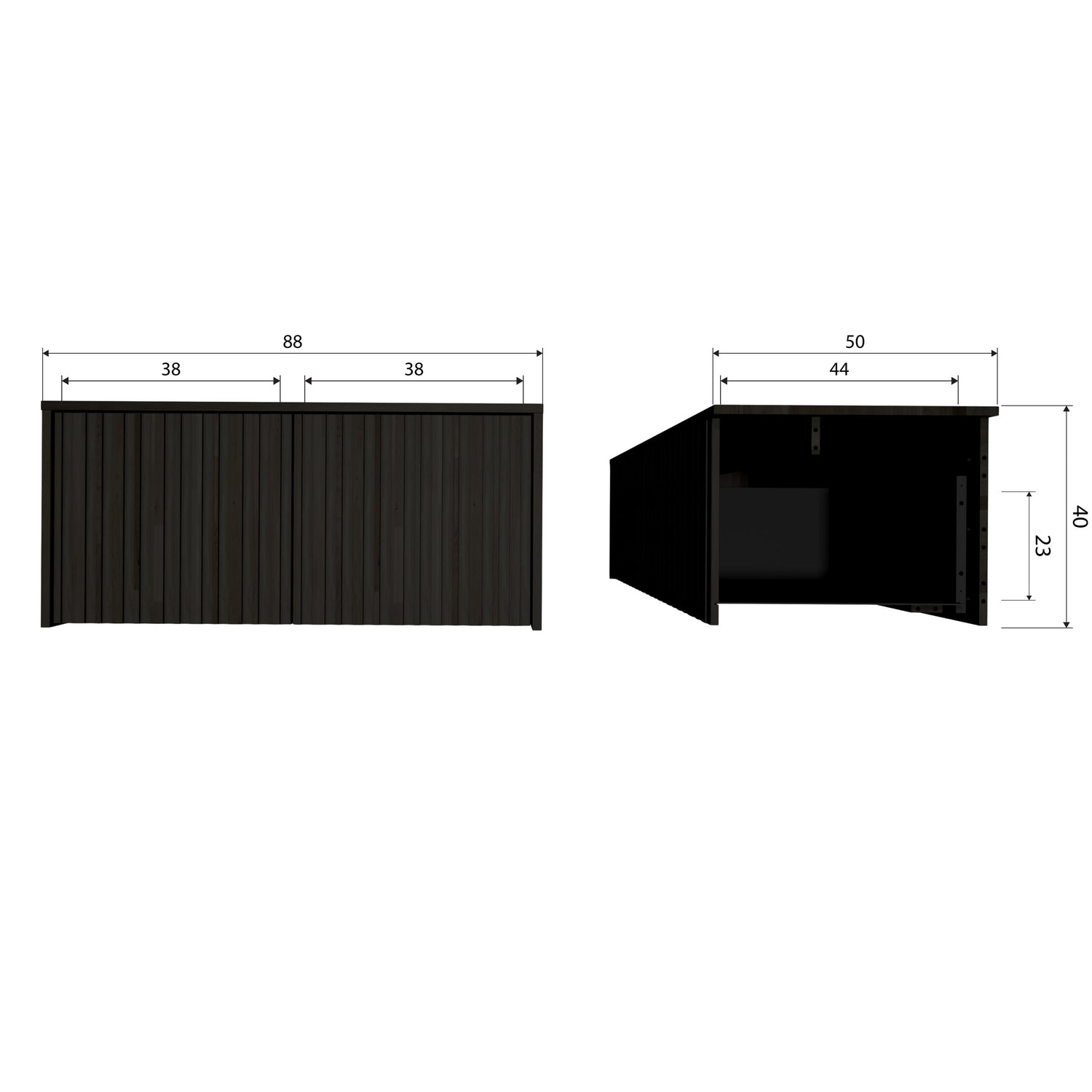 Woood New Gravure Kistbank essen espresso