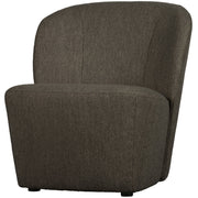 vtwonen Lofty Fauteuil boucle bruin