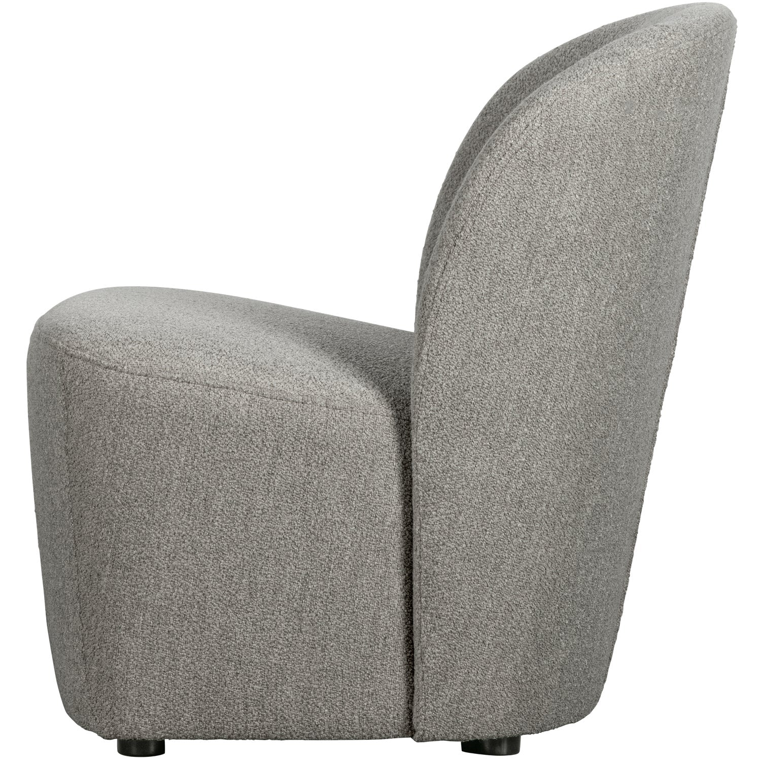 vtwonen Lofty Fauteuil boucle grijs