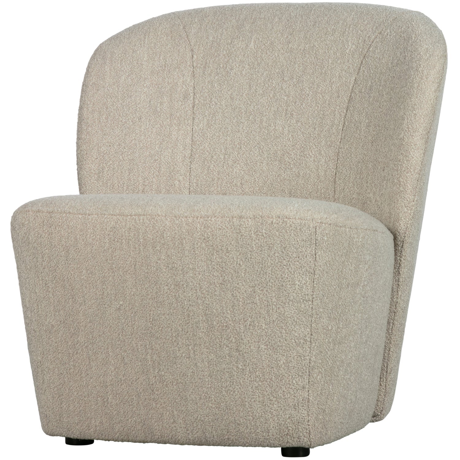 vtwonen Lofty Fauteuil boucle naturel