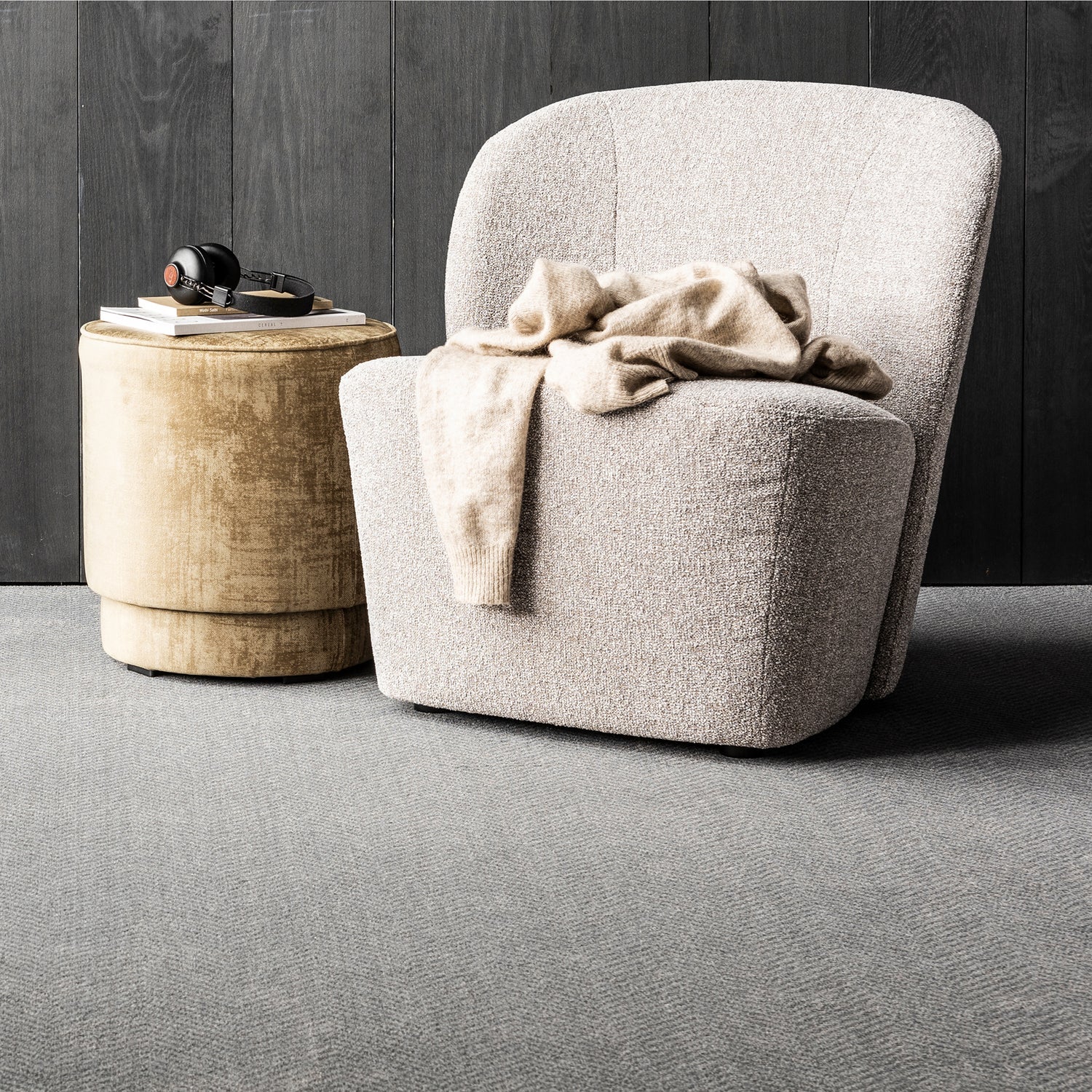 vtwonen Lofty Fauteuil naturel melange