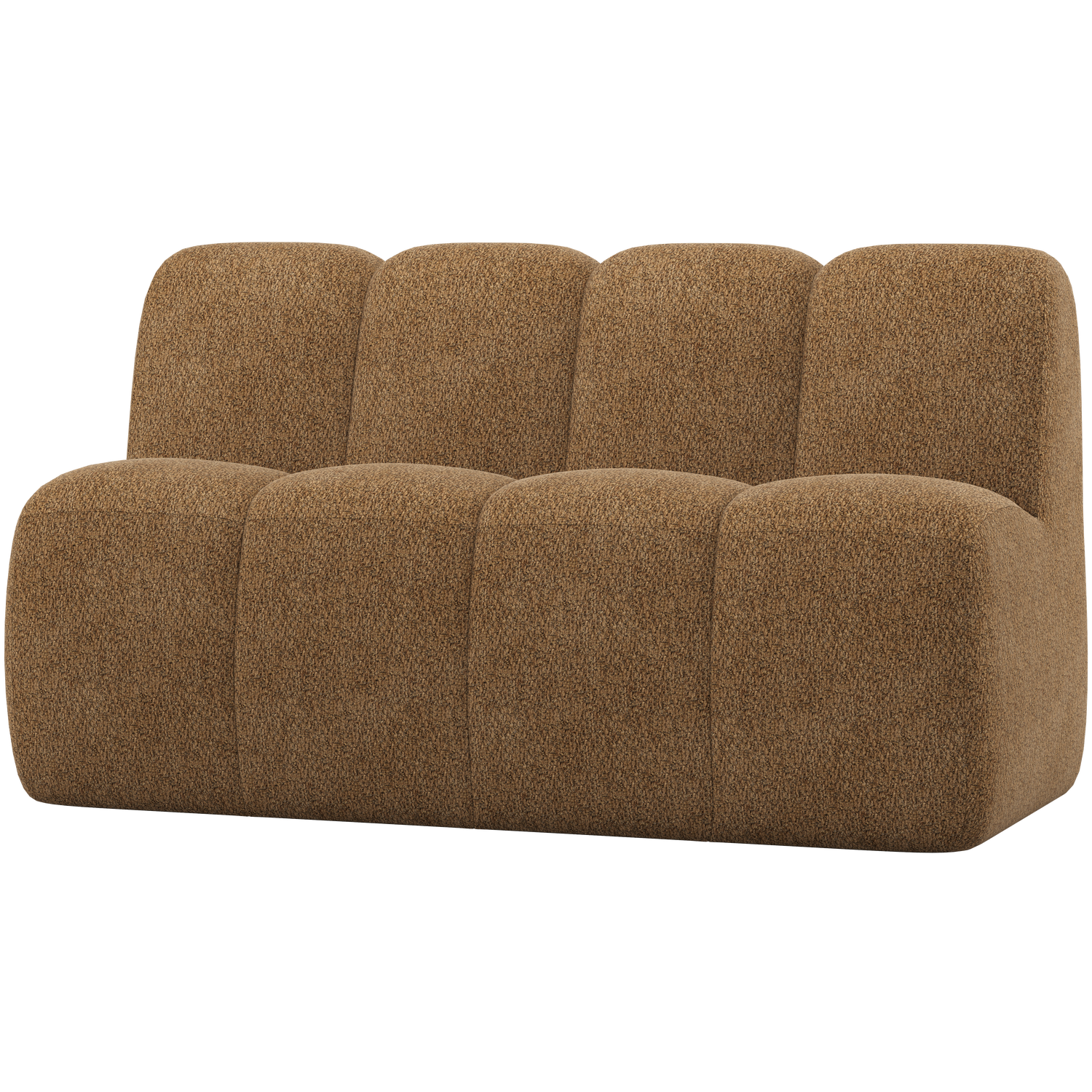 Woood Mojo Eetbank met rugleuning 164cm Wollig Honinggeel