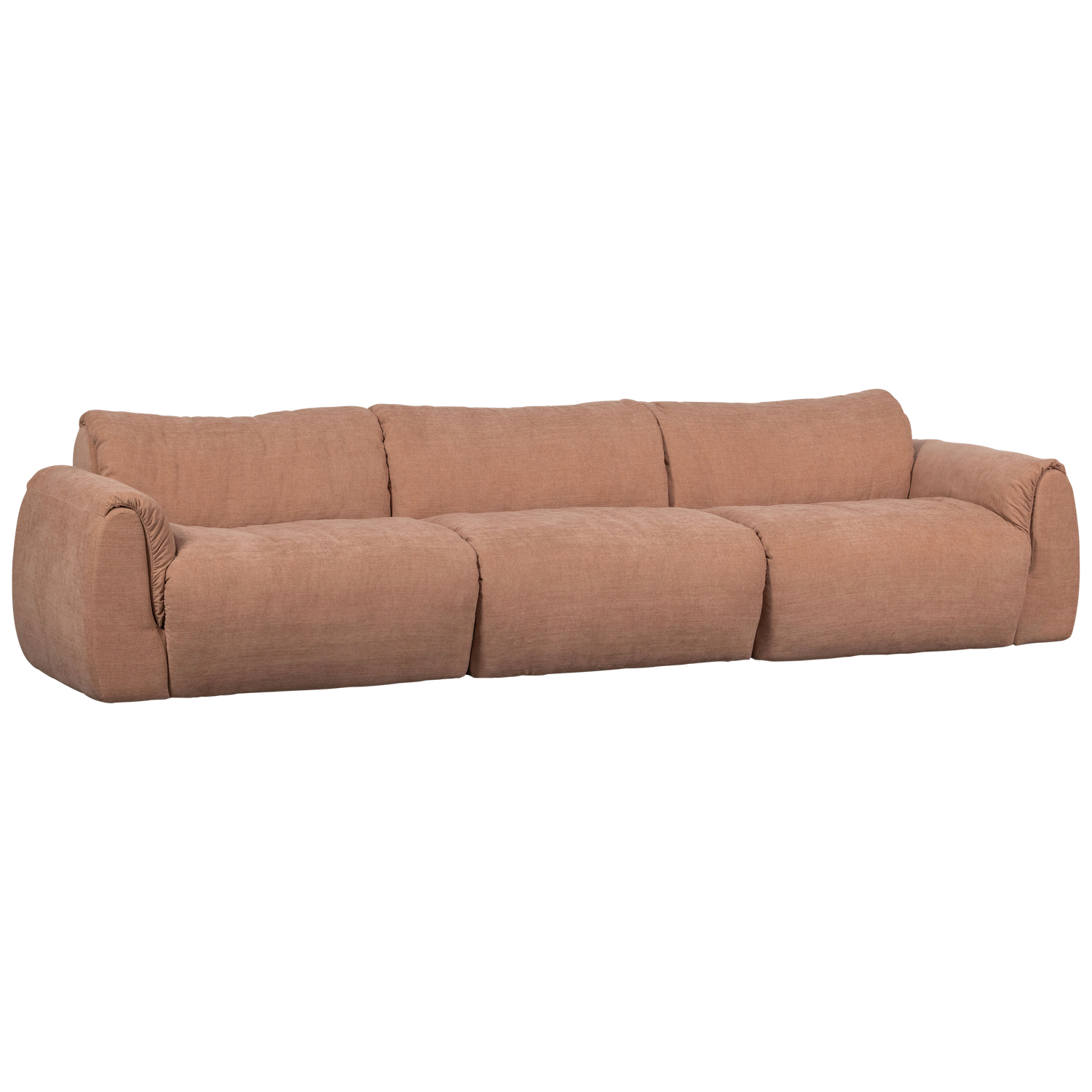 Woood Baggy 3-Zits Bank Chenille oudroze