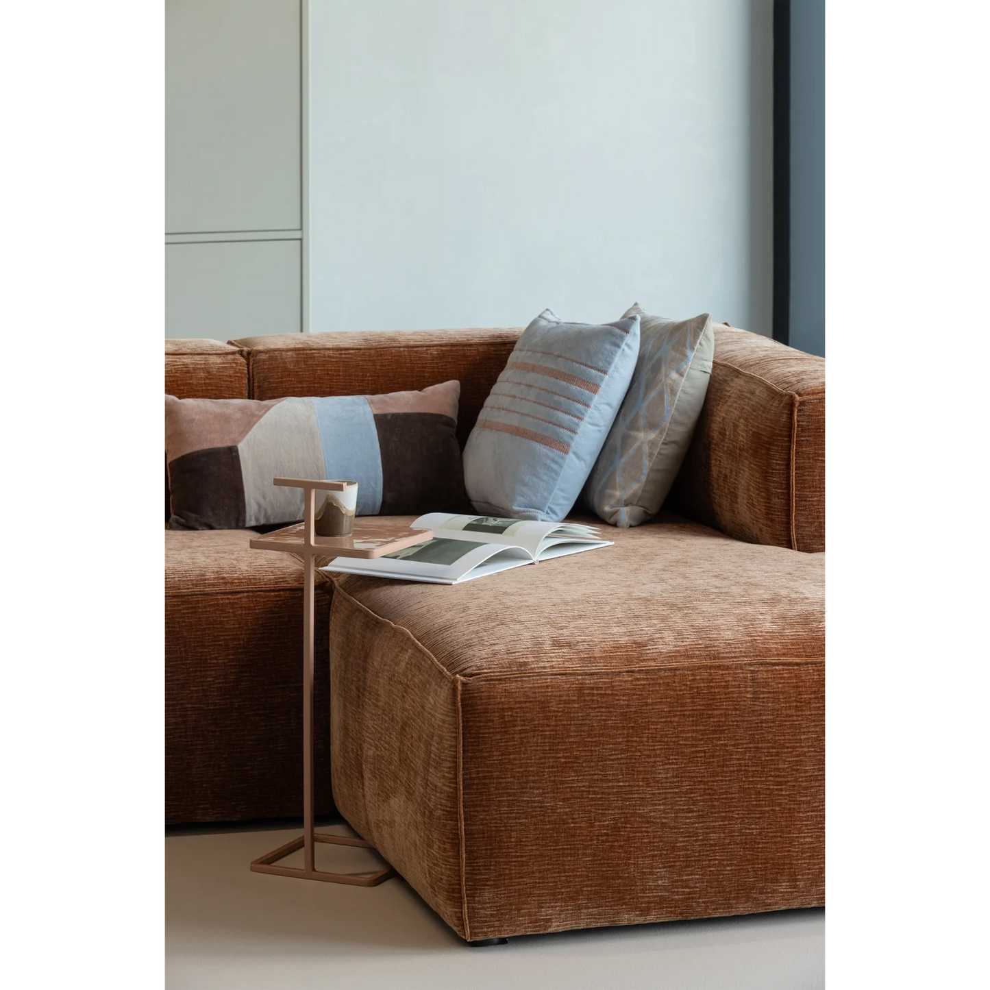 Woood | Kussen Laon blauw 45cm