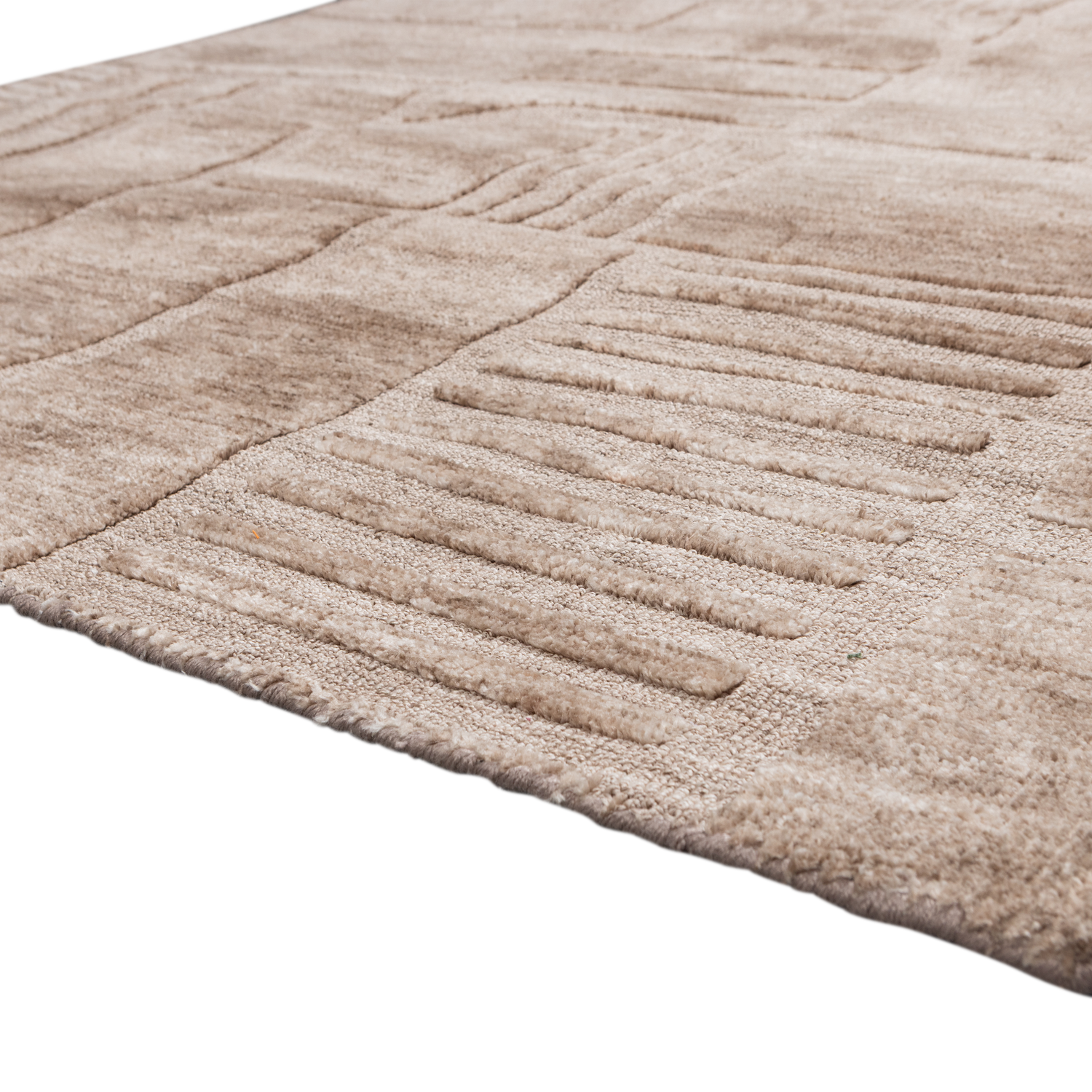 Woood Lovi Vloerkleed taupe
