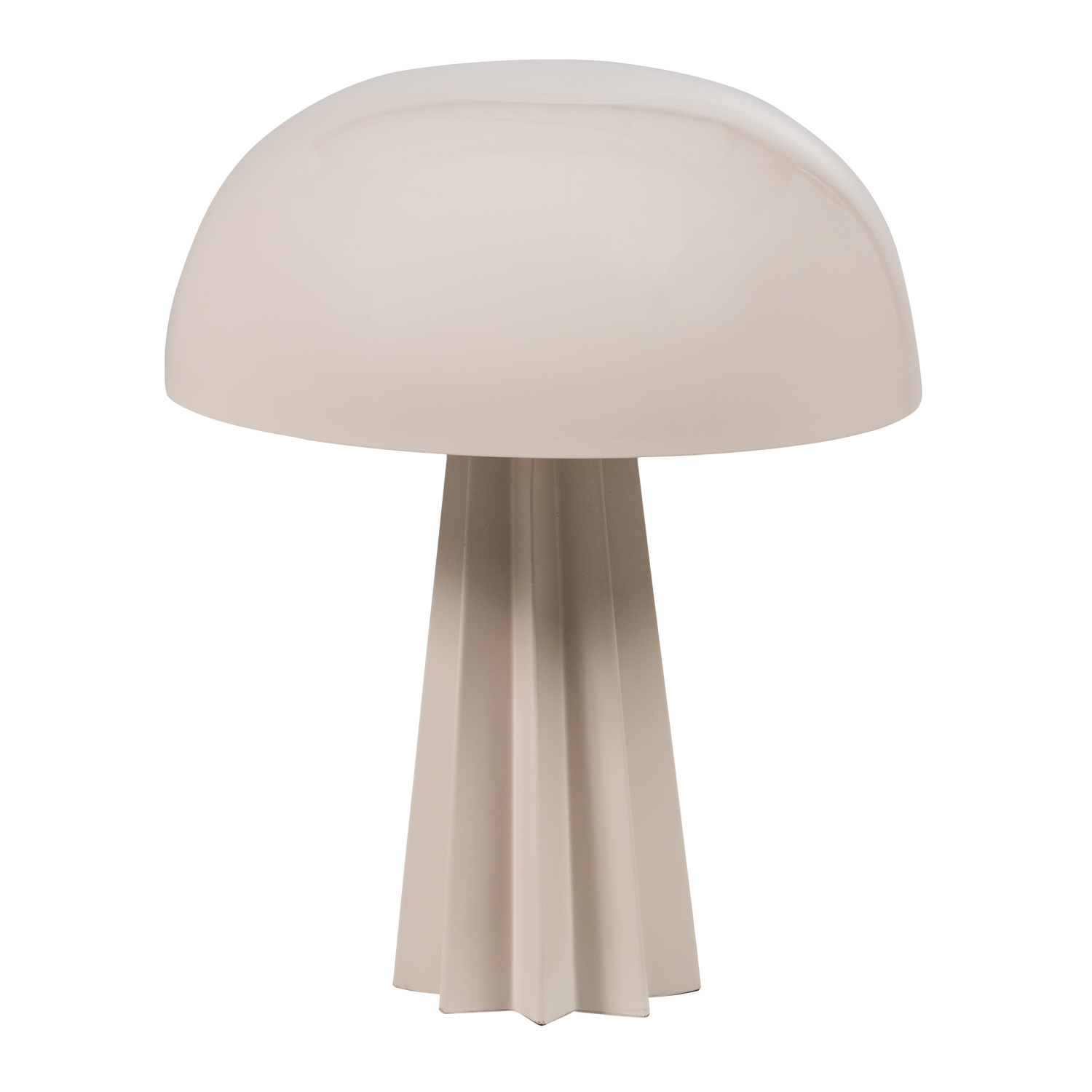 Woood Virel Tafellamp metaal hoogglans lichtgrijs