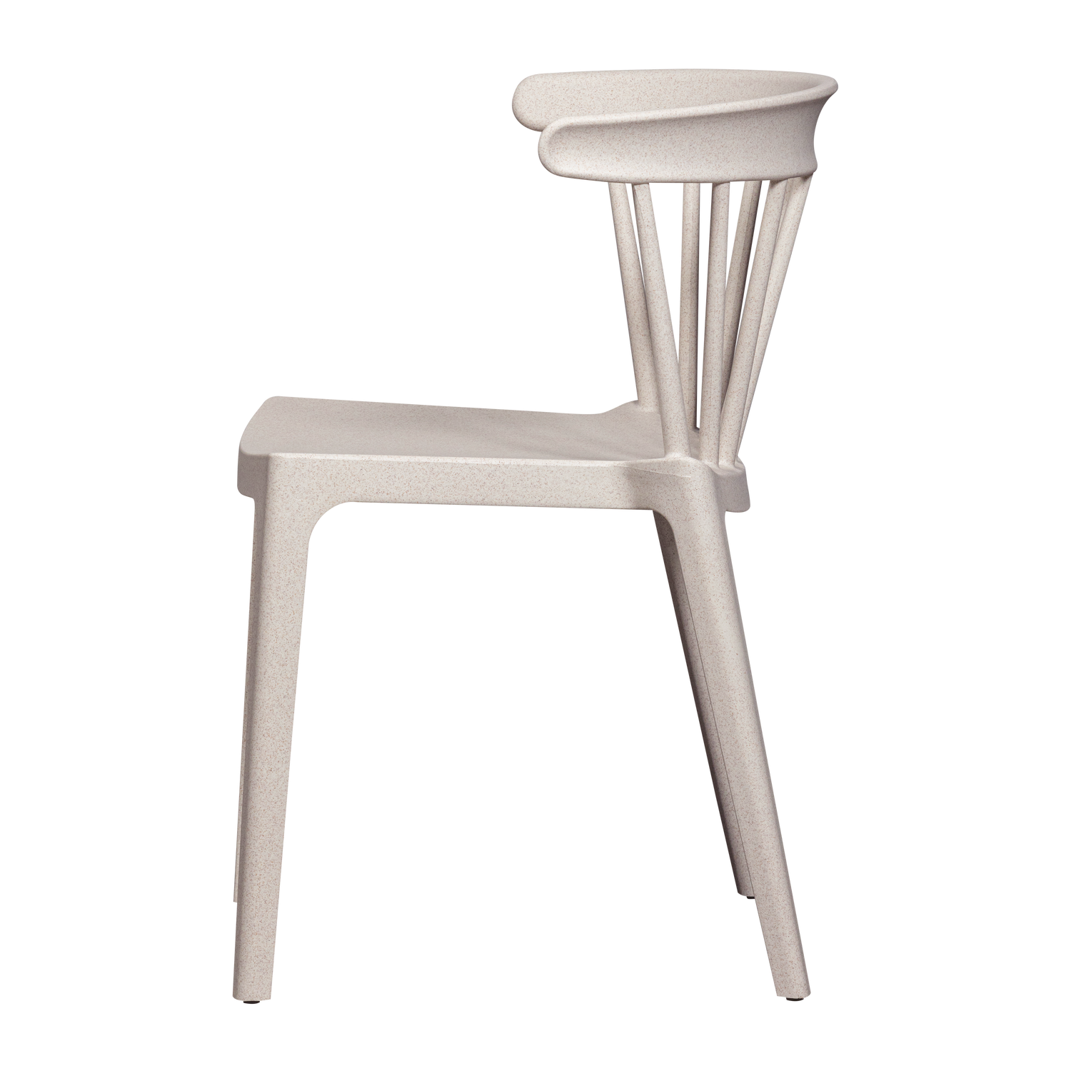 Woood Bliss Tuinstoel met spijlen offwhite (set van 2)