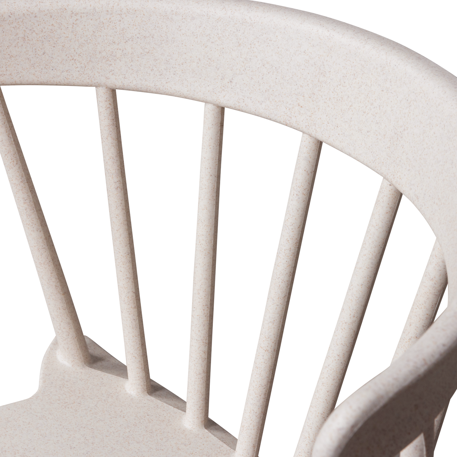 Woood Bliss Tuinstoel met spijlen offwhite (set van 2)