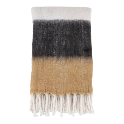 House Nordic | Plaid caramel zwart