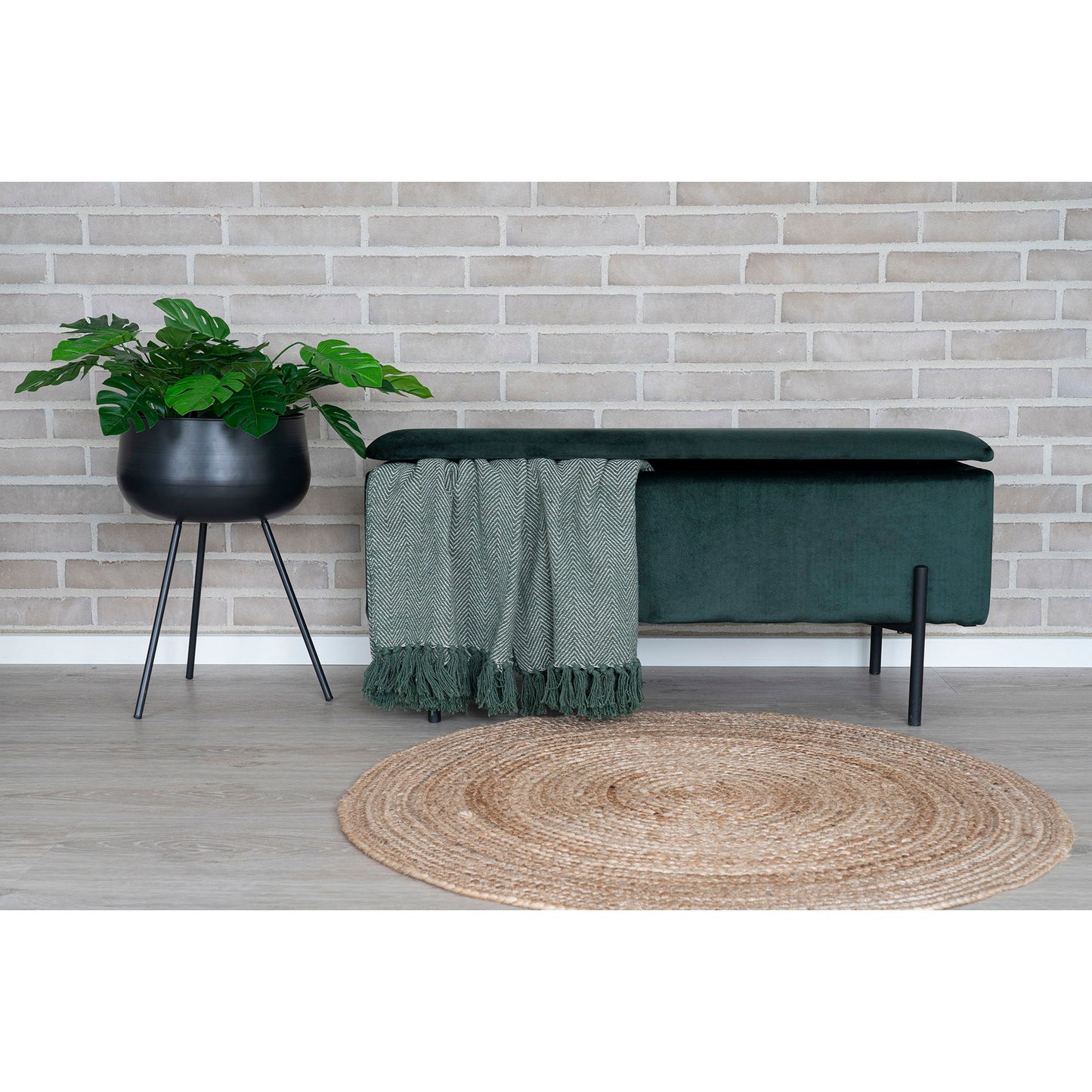House Nordic | Vloerkleed jute 90cm