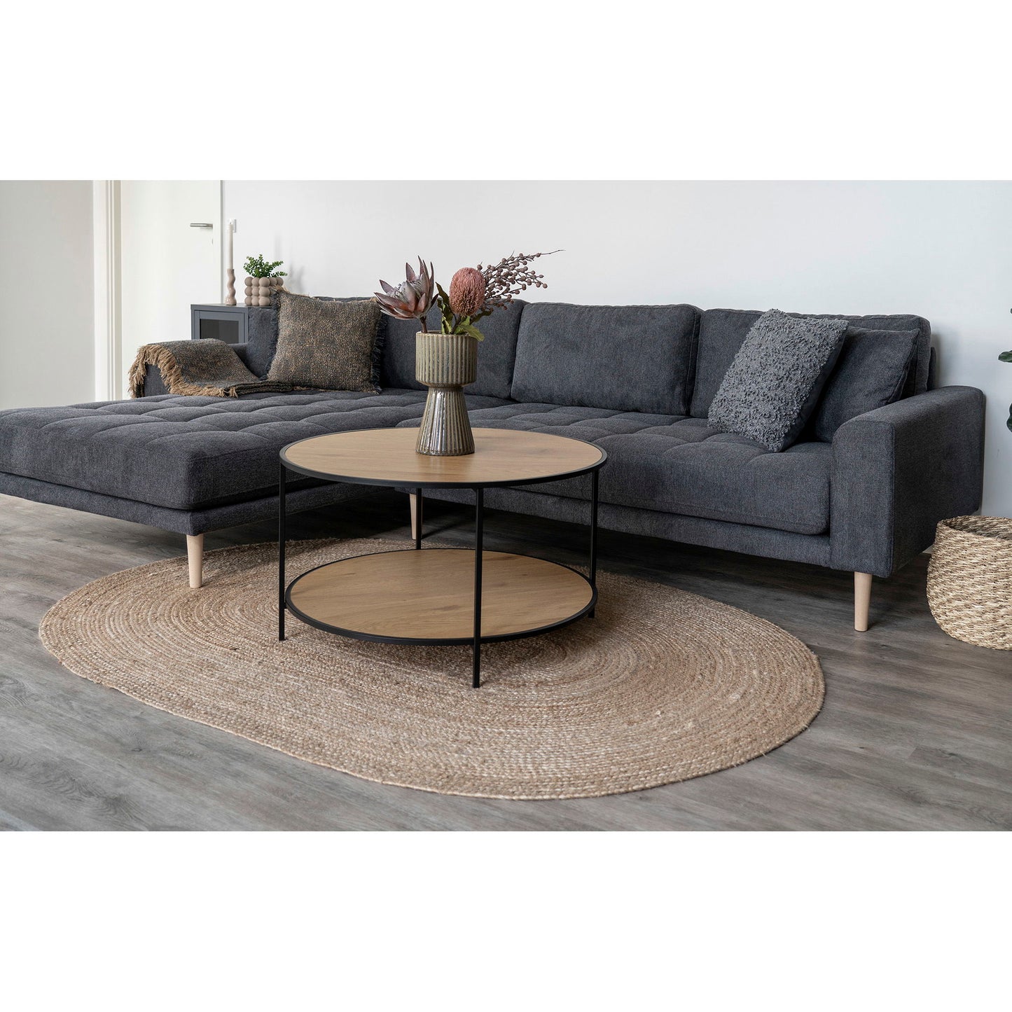 House Nordic | Vloerkleed jute ovaal 200cm