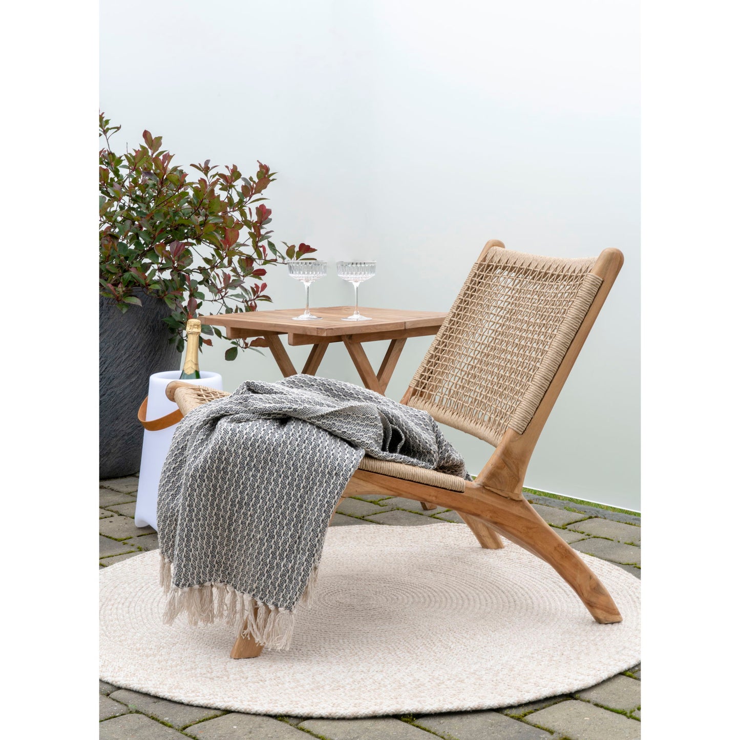 House Nordic | Vloerkleed zand 120cm