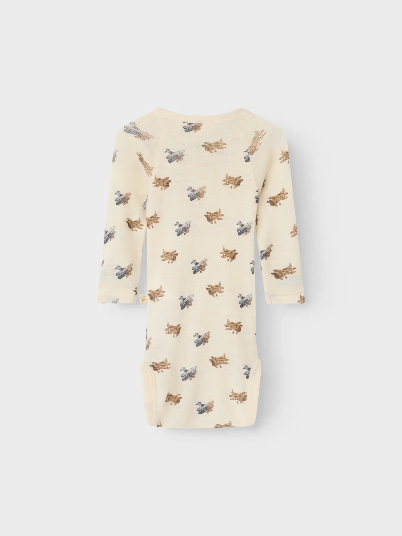 Lil Atelier | Wollen romper Nalu vliegtuigjes