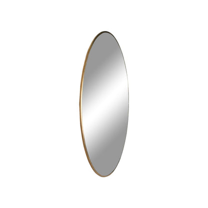 House Nordic | Ronde spiegel met brass frame 60cm