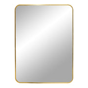 House Nordic | Rechthoekige spiegel brass 70cm