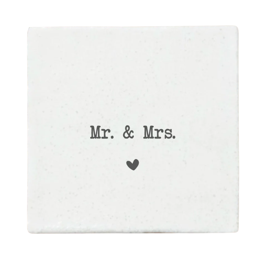 Label2X | Tegeltje mr. & mrs.