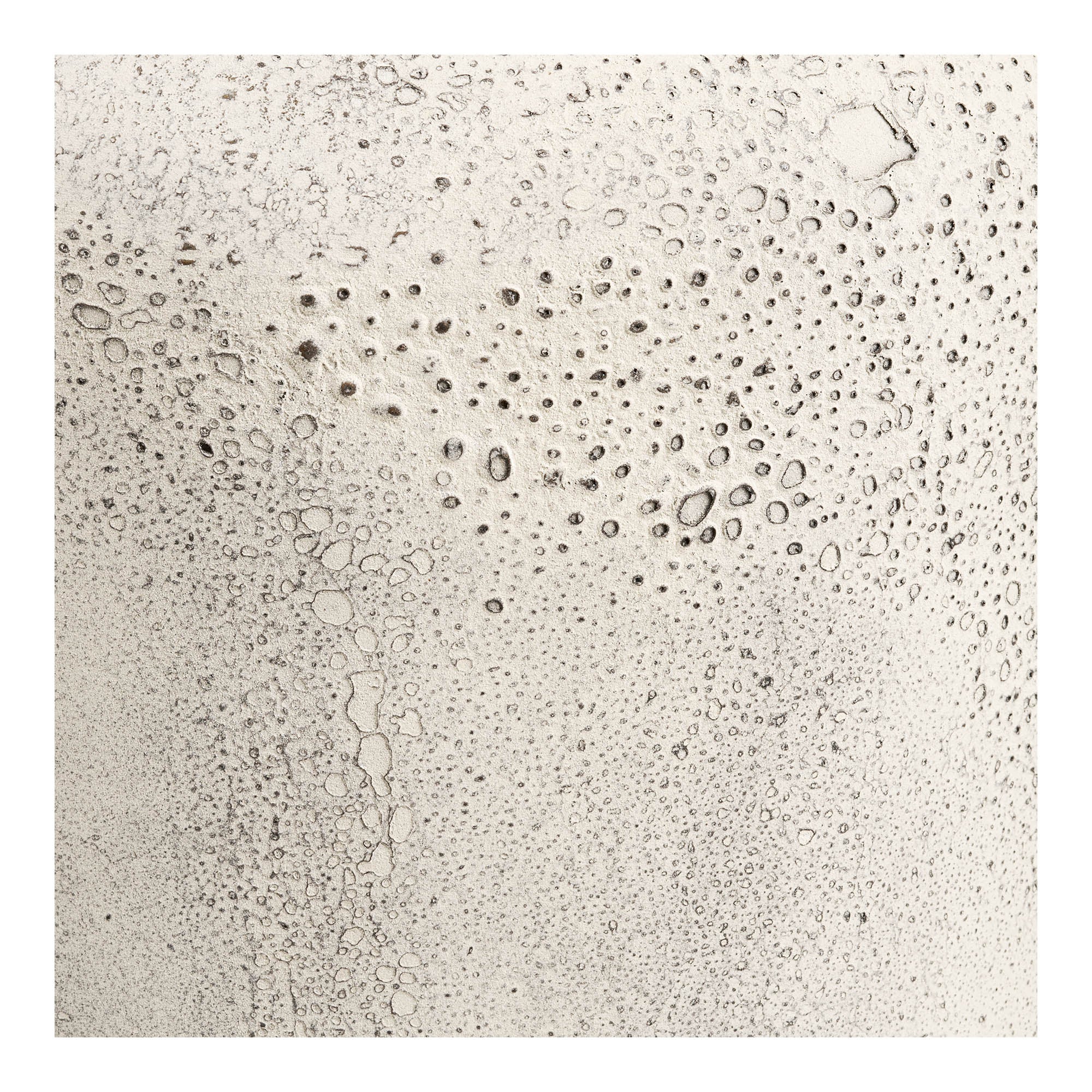 House Nordic Vaas metaal antiek beige 78.5cm