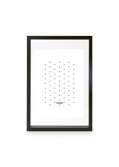 vtwonen | Fotolijst hout zwart 31cm