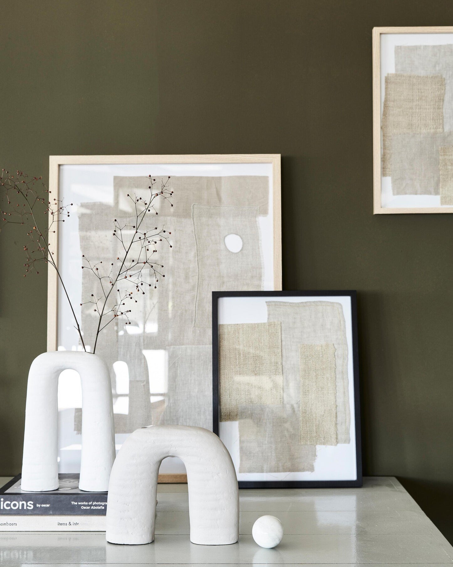 vtwonen | Fotolijst hout zwart 31cm