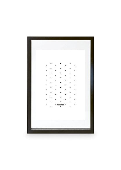 vtwonen | Schwarzer Fotorahmen aus Holz, 40 cm