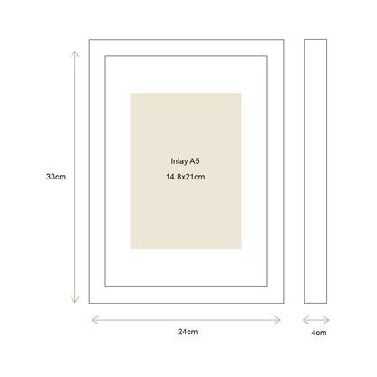 vtwonen | Fotolijst hout 33cm