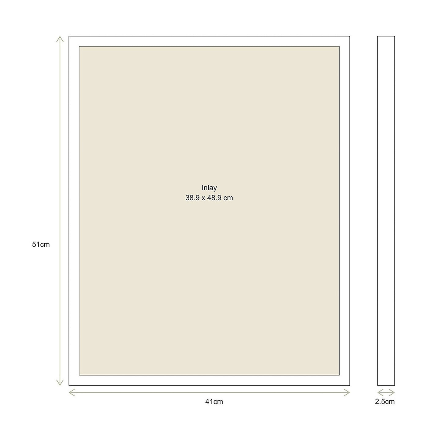 vtwonen | Fotolijst hout 51cm