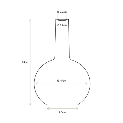 vtwonen | Kandelaar curry 24cm
