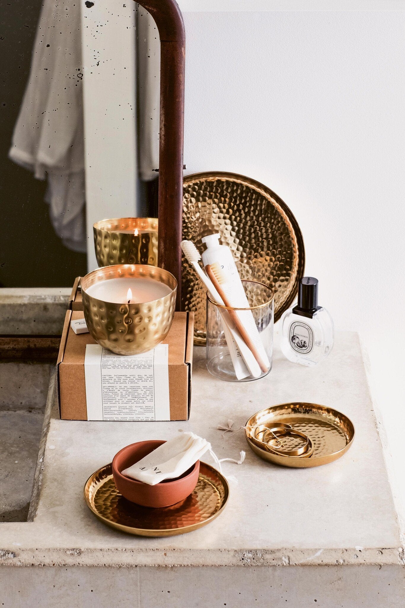 vtwonen | Schaal metaal goud 15cm