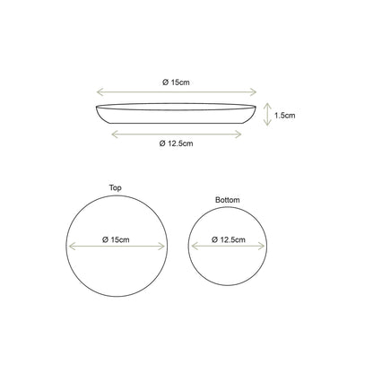 vtwonen | Schaal metaal goud 15cm