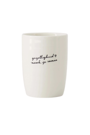 Zusss | Koffiemok gezelligheid wit / zwart