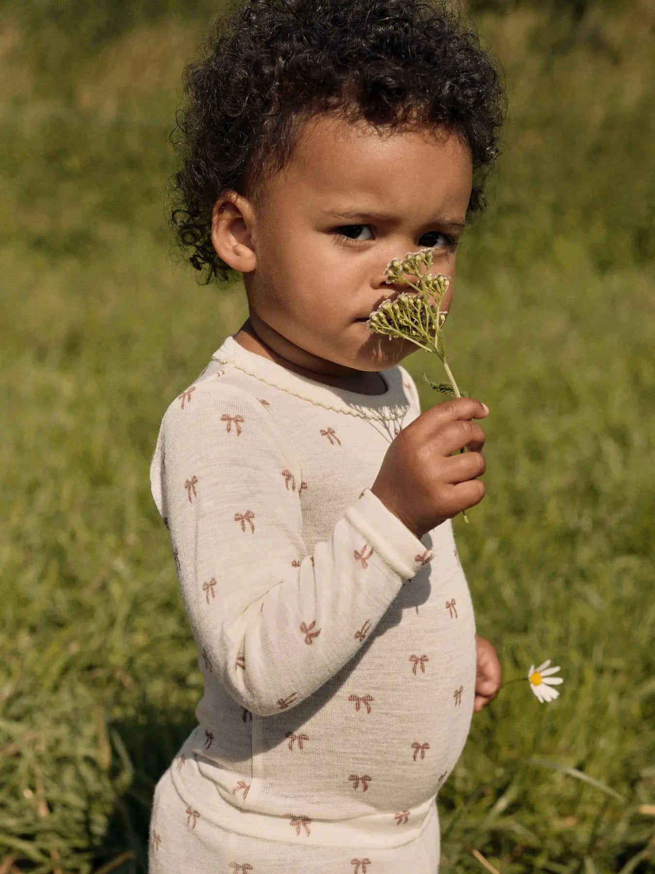 Lil Atelier | Romper Nalu wol strikjes