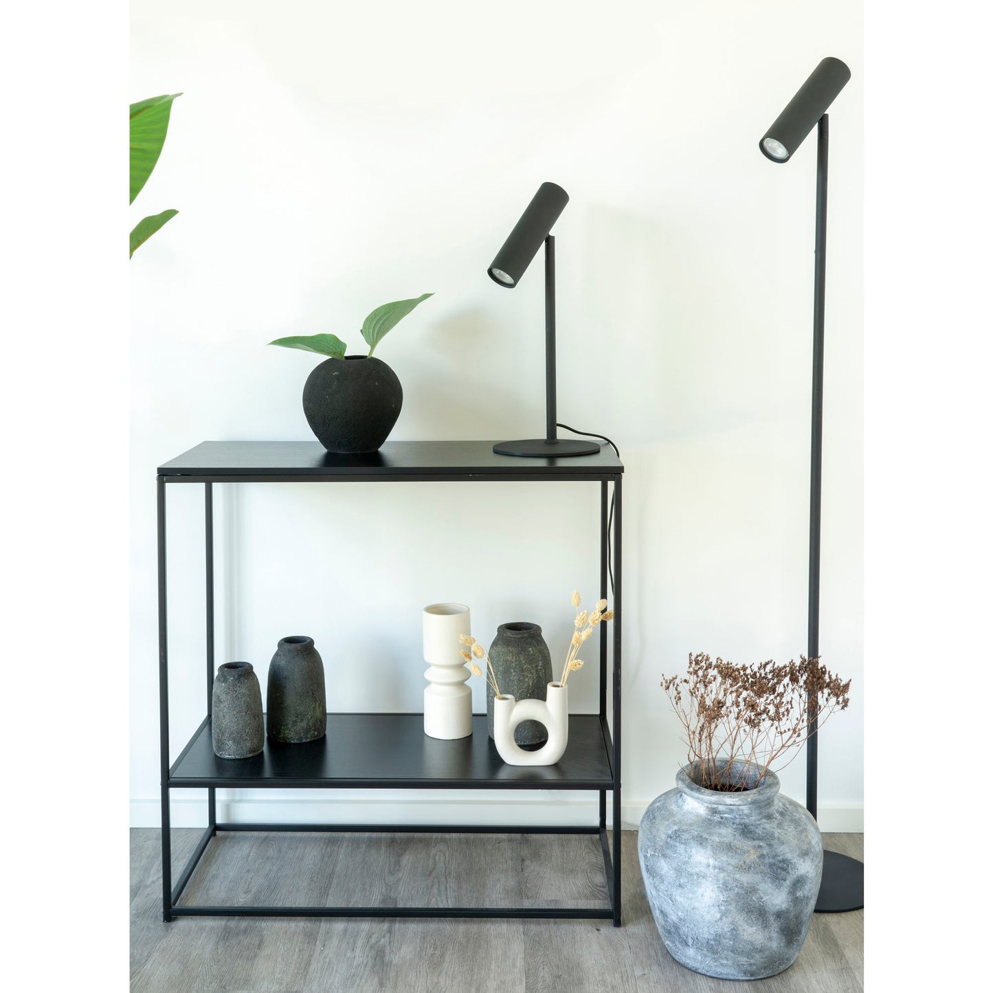 House Nordic | Vloerlamp zwart