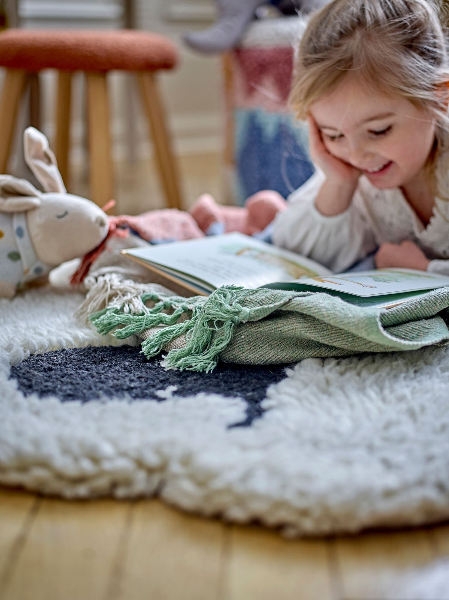 Bloomingville MINI Dolly Vloerkleed schaap