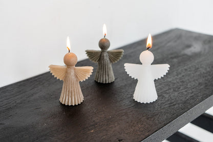 Home Society | Kaars engel Nova antraciet