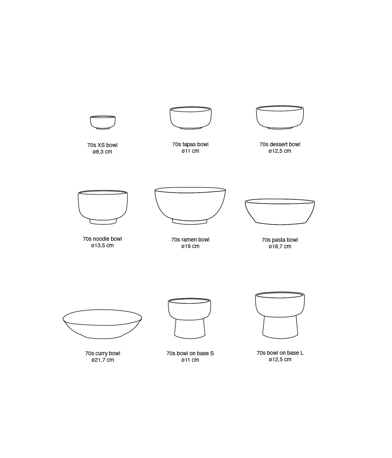 HK Living | 70's servies tapas bowl Sunbeam