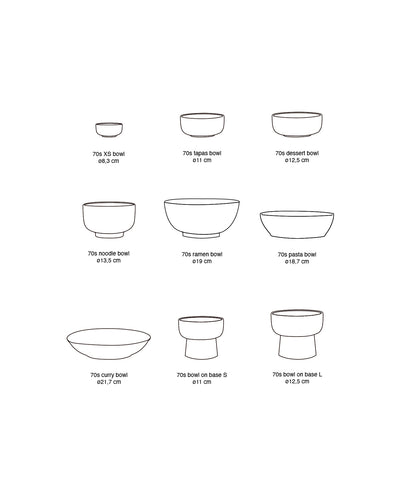 HK Living | 70's servies ramen bowl Echo