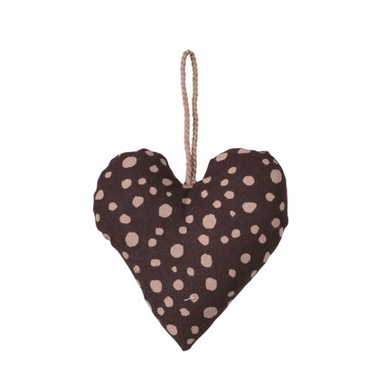 Broste Copenhagen | Hanger hartje paars stippen