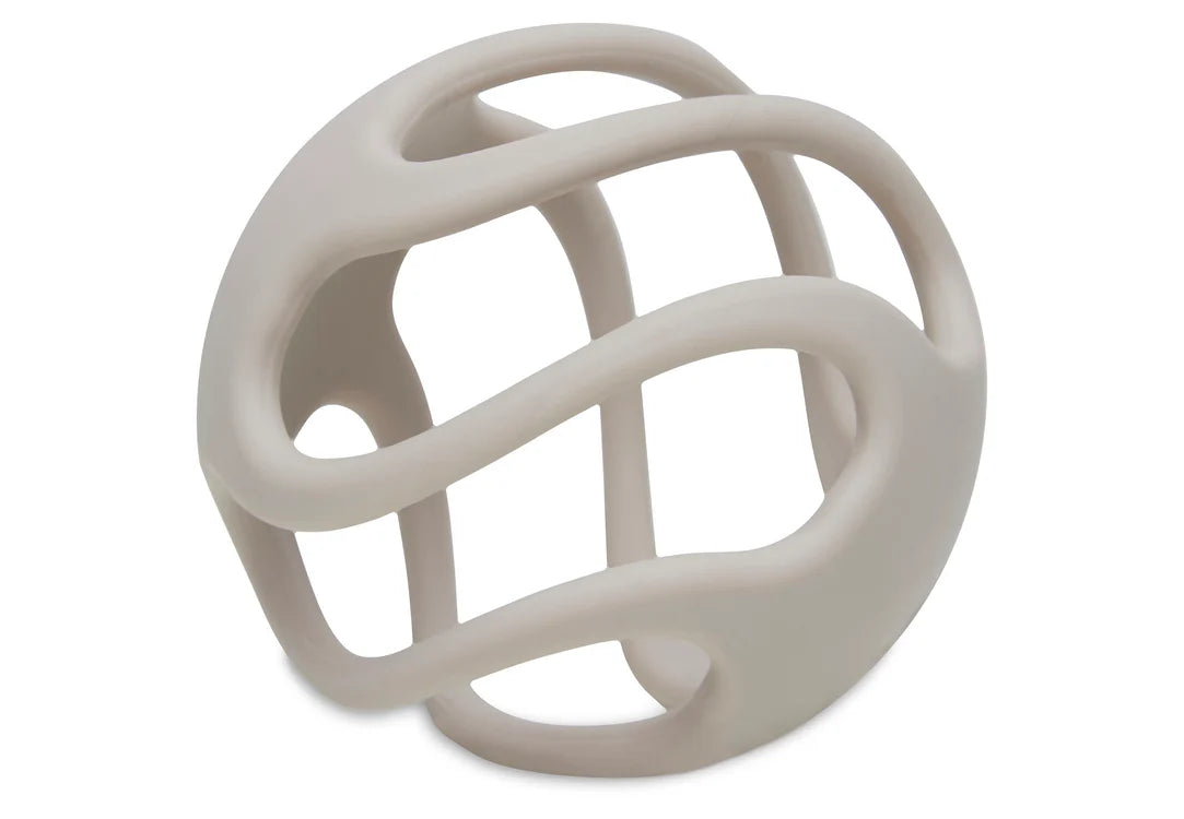 Jollein | Beißring aus Silikon, 10 cm, Nougat