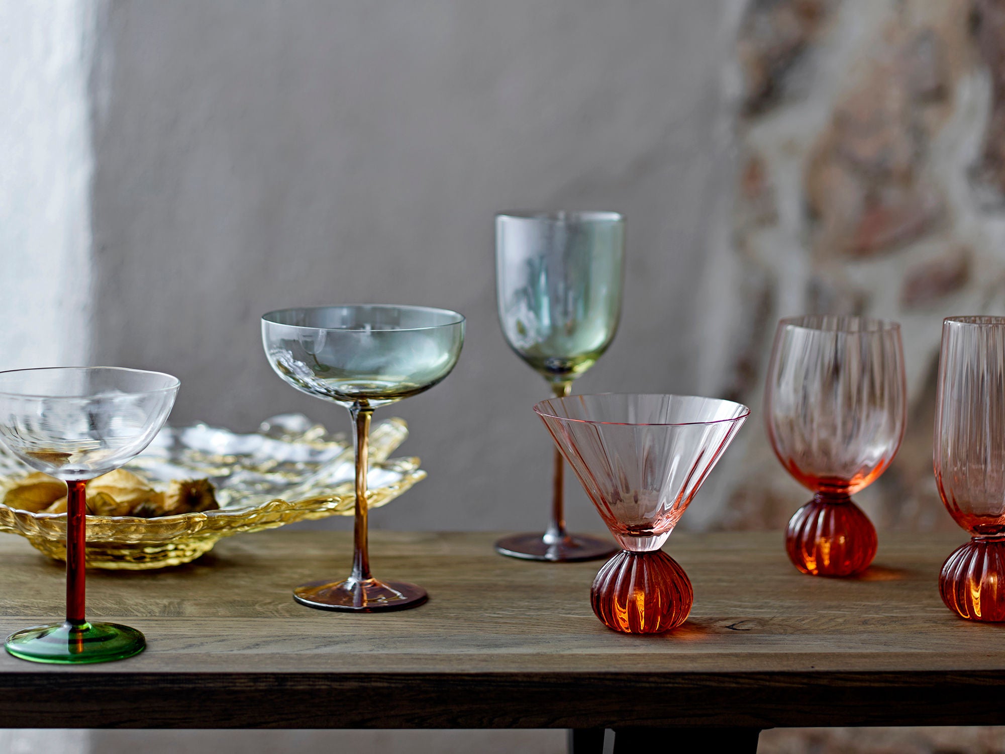 Bloomingville Signe Cocktail Glazen - Set 6 stuks