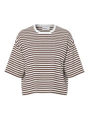 Pieces | T-Shirt Sadie chicory coffee cloud dancer NOOS