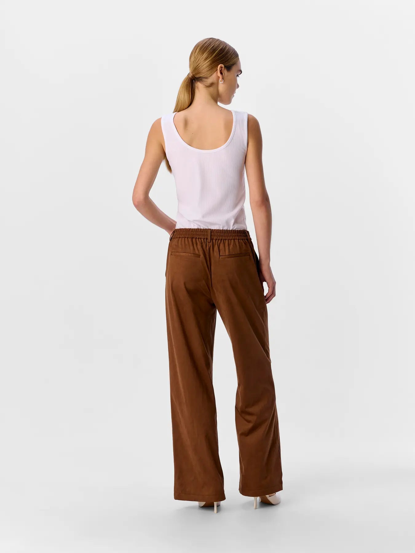 Object | Pantalon Lisa wide suede look