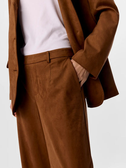Object | Pantalon Lisa wide suede look