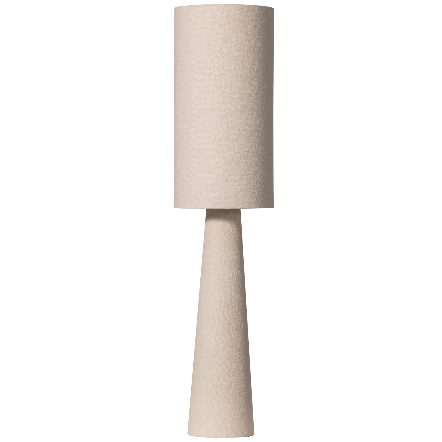 Woood Loft Vloerlamp Boucle Naturel 130x30cm