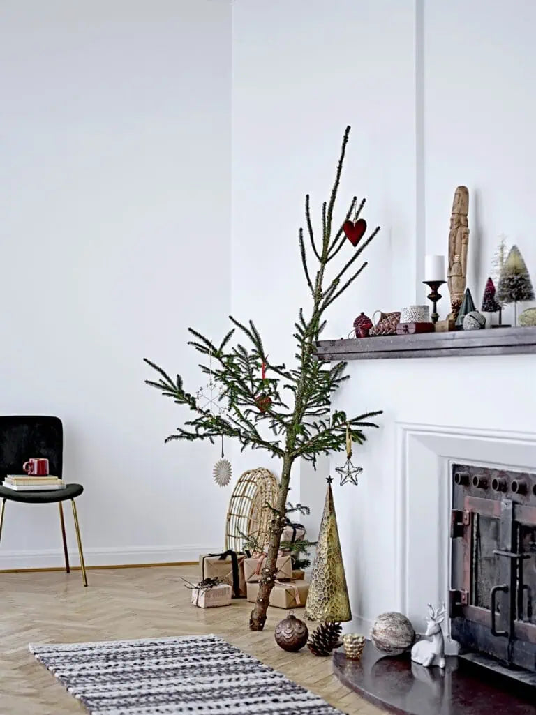 Bloomingville | Papieren ornament groen 10cm