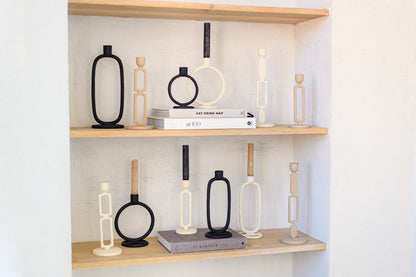 Home Society | Kandelaar Lola beige